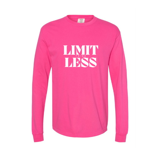 Limitless Tribe 4 Longsleeve Tee (white font)