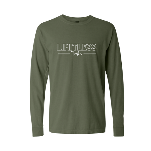 Limitless Tribe 1 Longsleeve Tee (white font)
