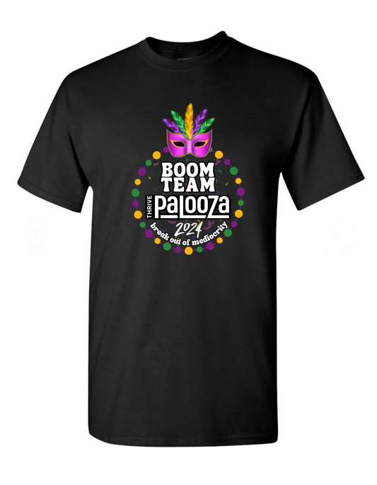 BOOM Team Palooza 2024 Tee (Center Front Design)
