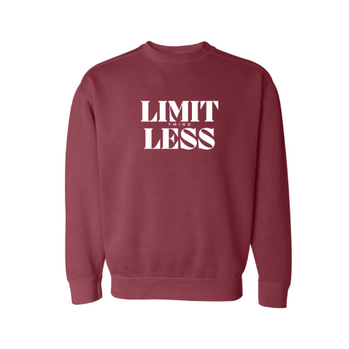 Limitless Tribe 4 Crewneck (white font)