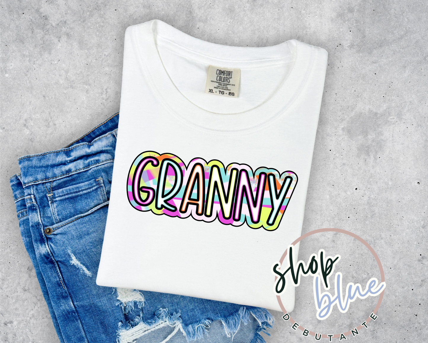 Neon Grandmother Tees