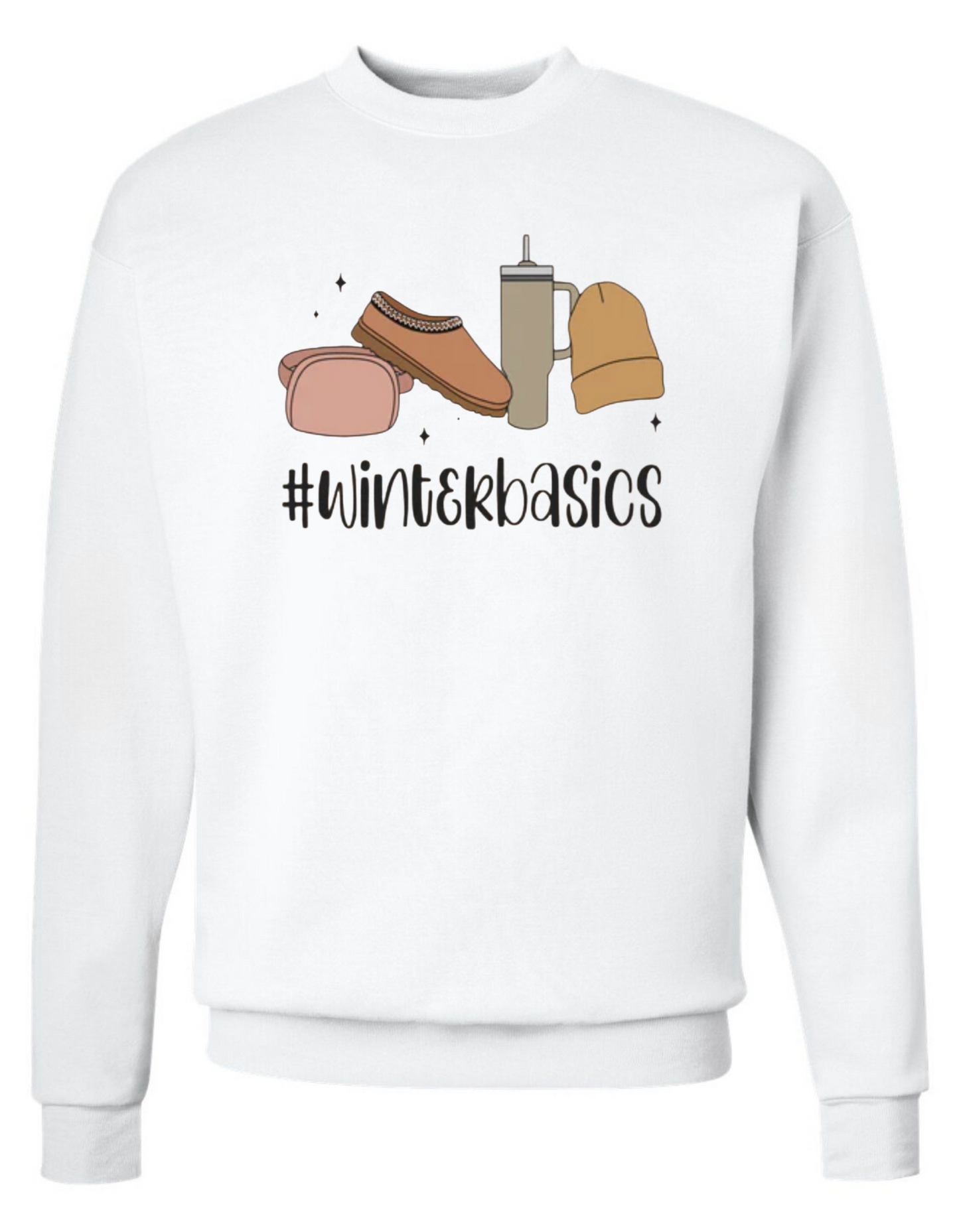 #WinterBasics Crewneck Sweatshirt