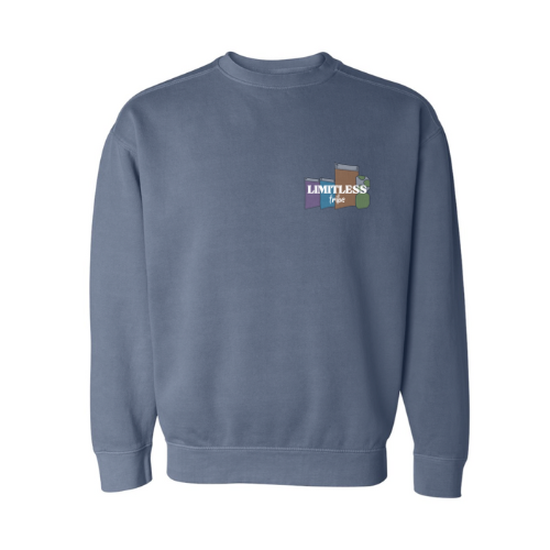 Limitless 3-Steps Crewneck (white font)