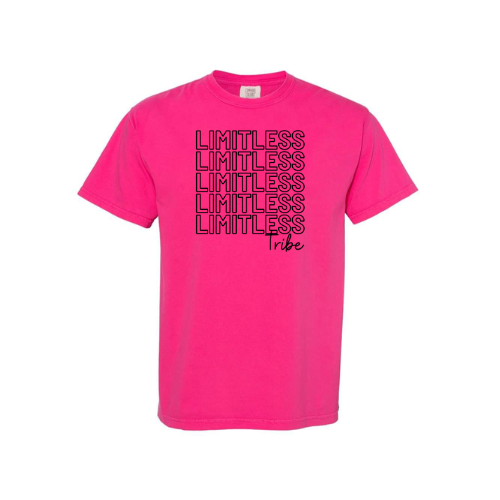 Limitless Tribe 3 Tee (black font)
