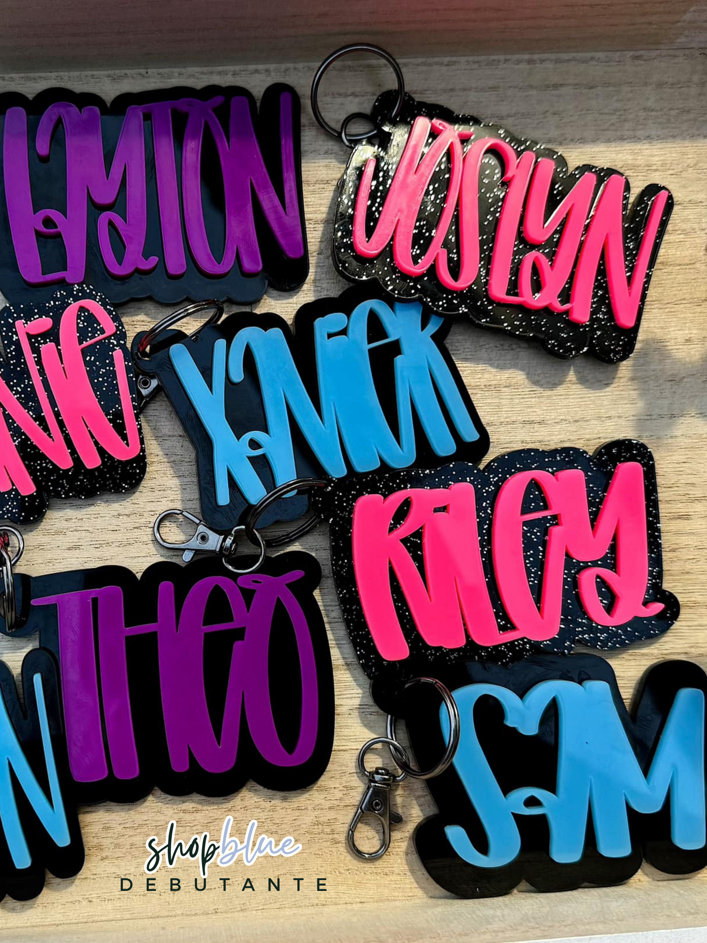 One Name Keychain