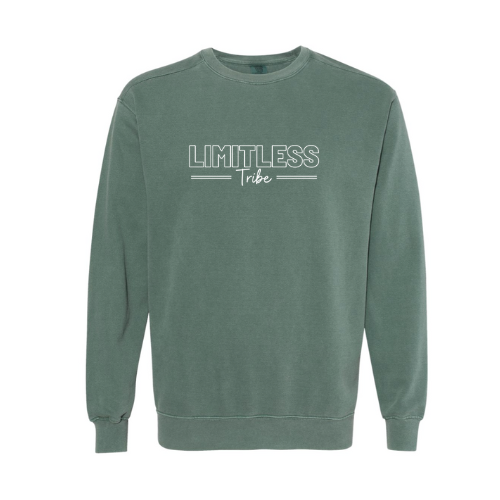Limitless Tribe 1 Crewneck (white font)