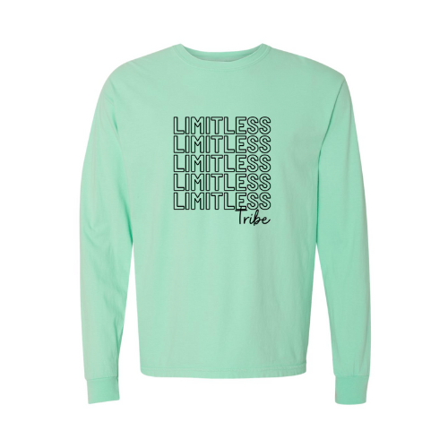 Limitless Tribe 3 Longsleeve Tee (black font)