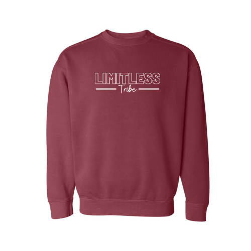 Limitless Tribe 1 Crewneck (white font)