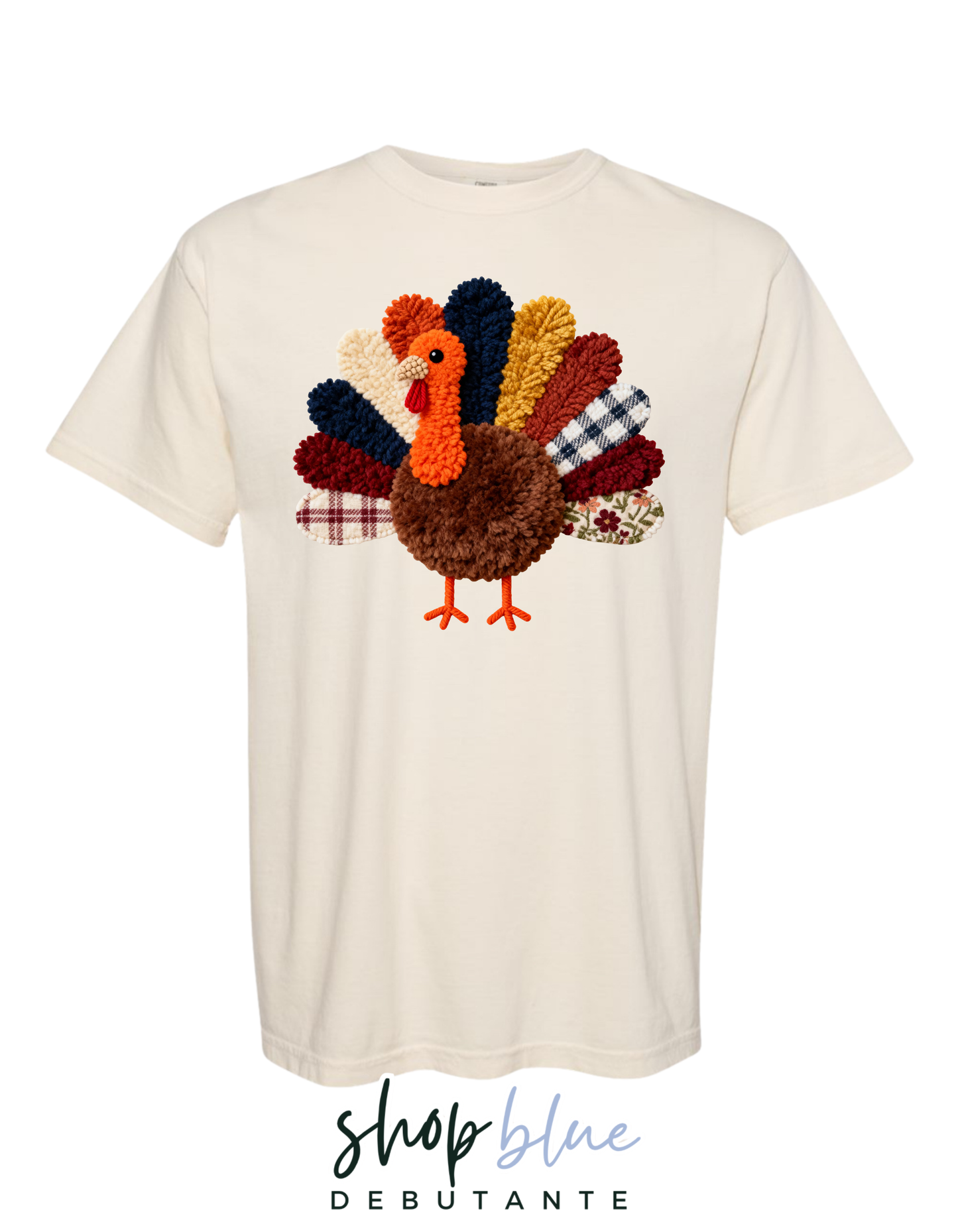 Faux Yarn Turkey