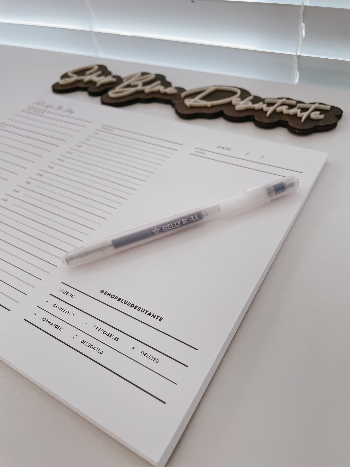 Win the Day - Daily Planner Notepad