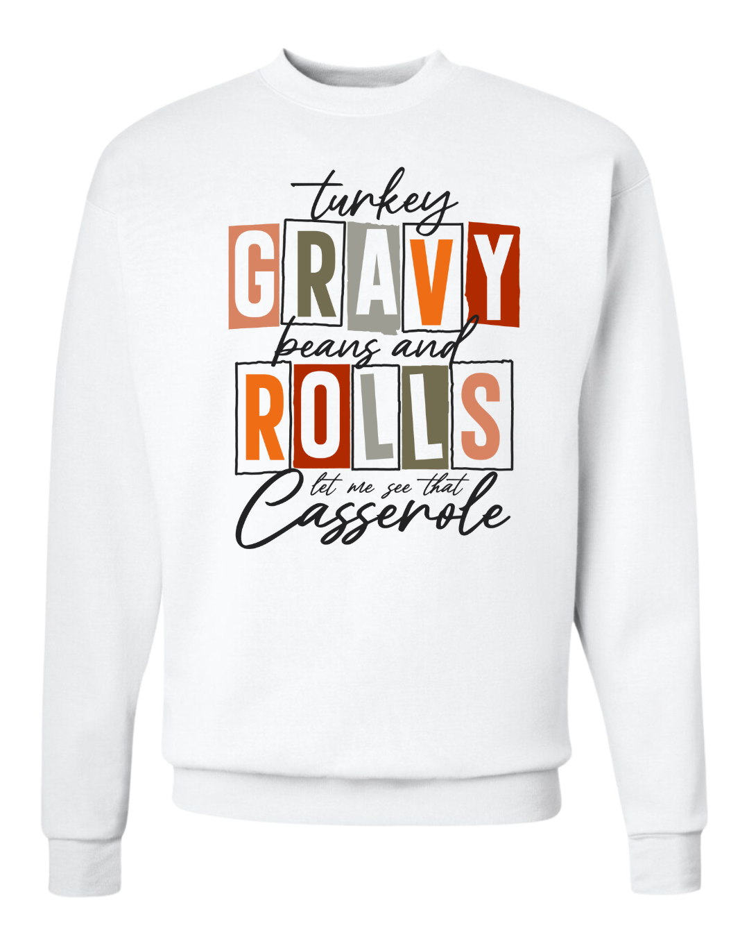 Turkey, Gravy, Beans, Casserole