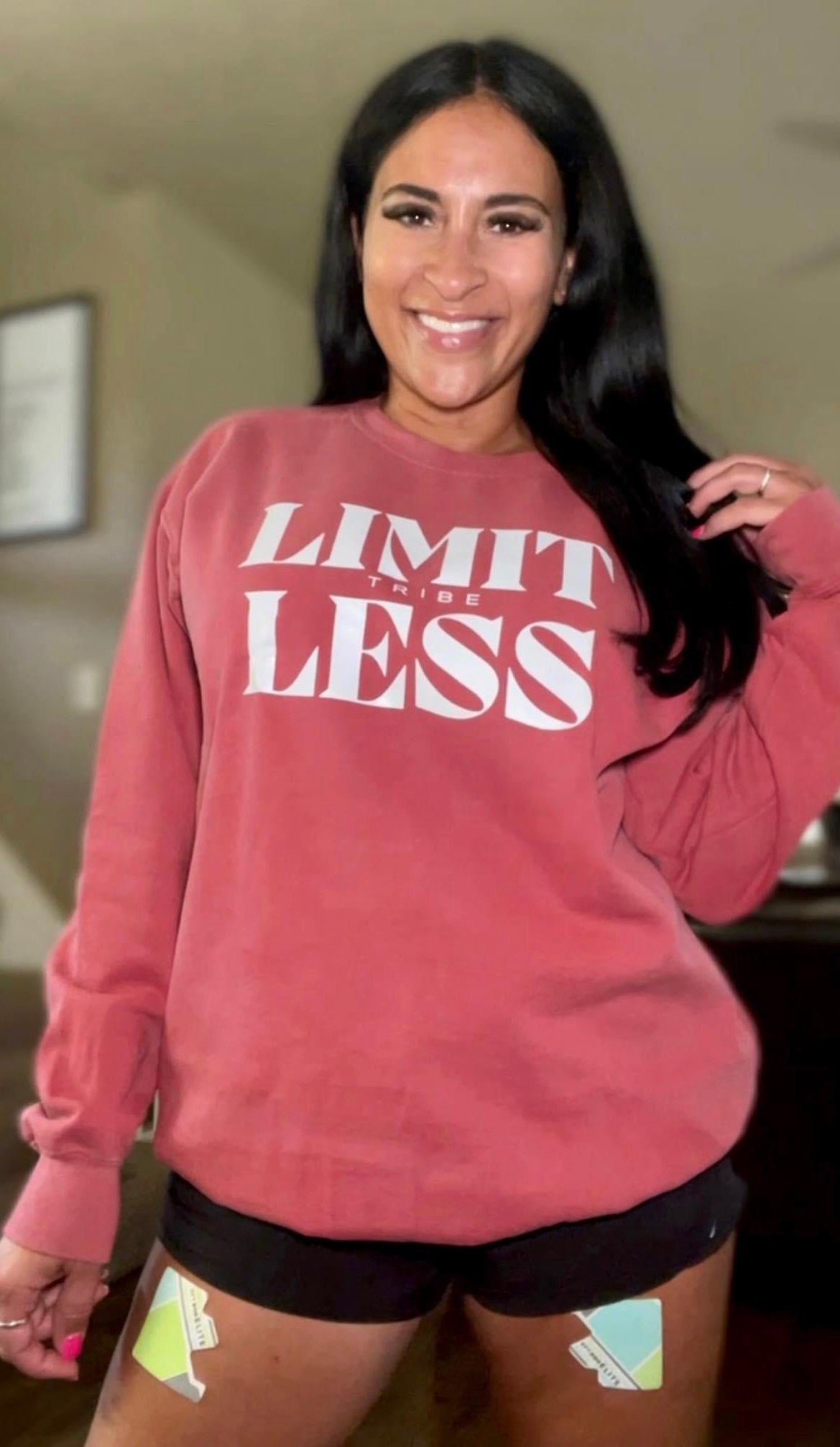 Limitless Tribe 4 Crewneck (white font)