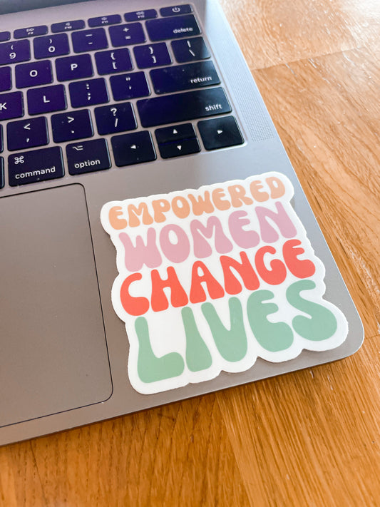 Empowered Women Sticker