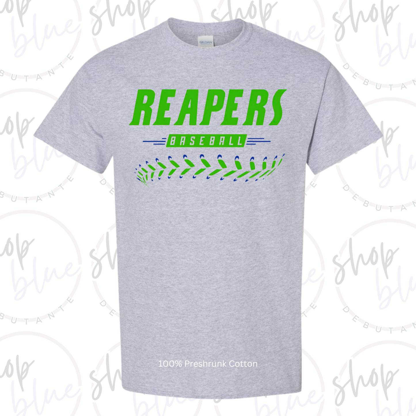 Reapers Baseball Cotton Tee (Sport Gray)