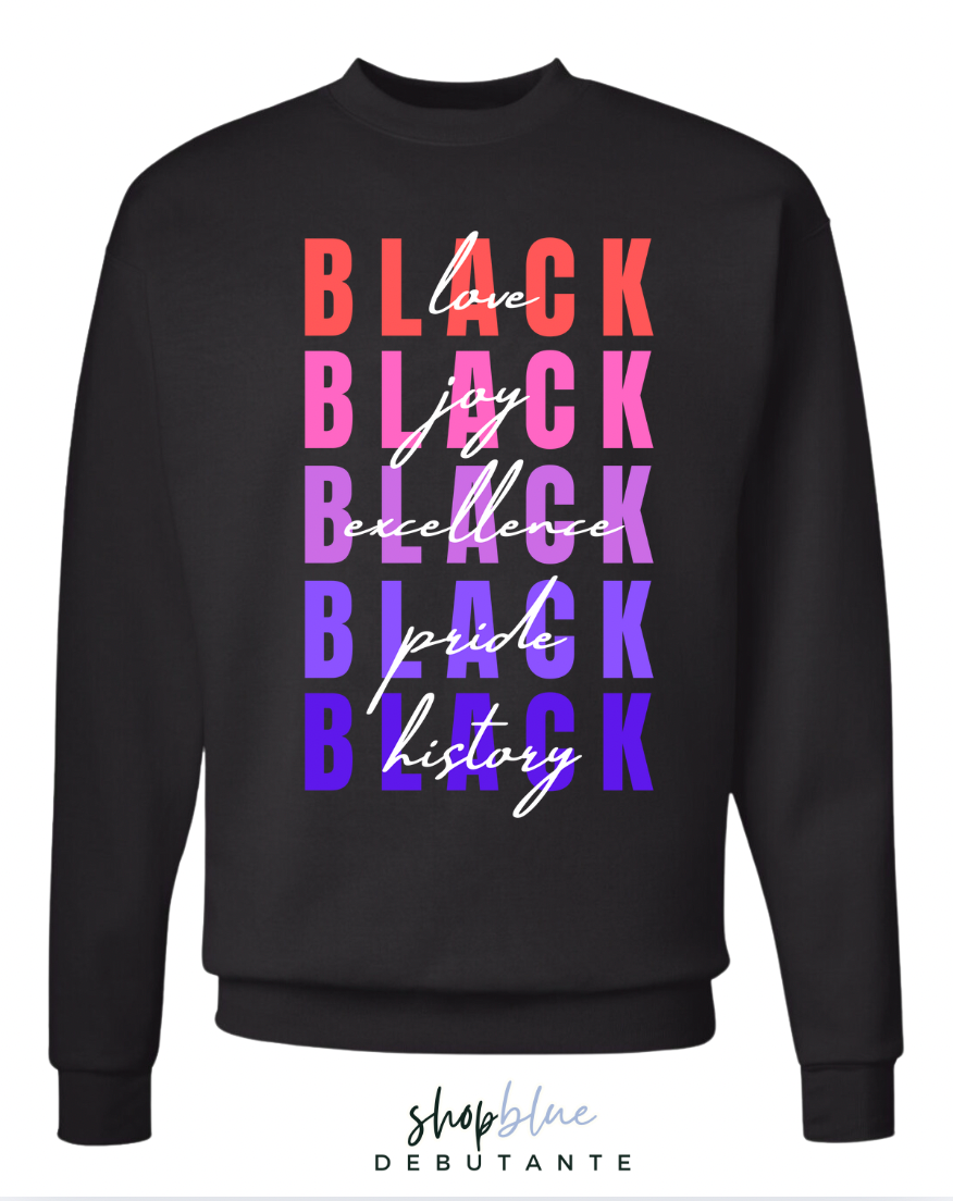 Black Love, Black Excellence (Bright Colors)