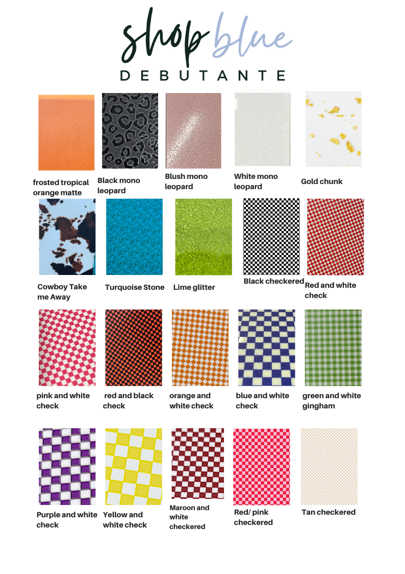 Custom / Personalized 4" Hair Claw Clips