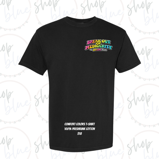 BOOM Team Elevate 2026 T-Shirt (Pocket Design - Comfort Colors)