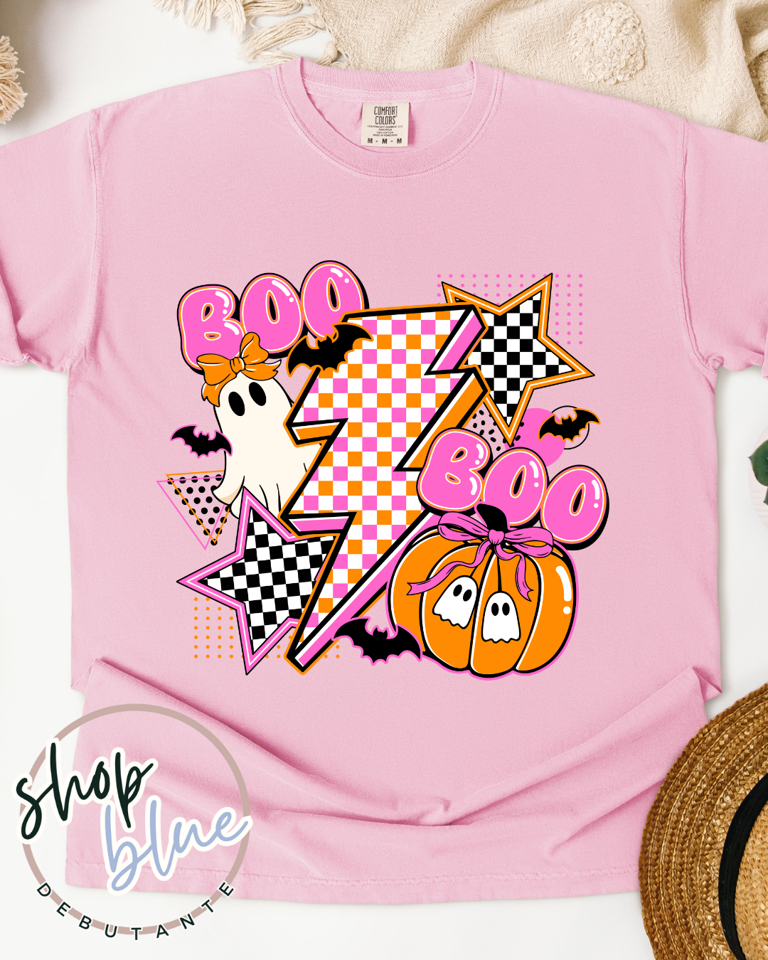 Retro Halloween Ghost Boo