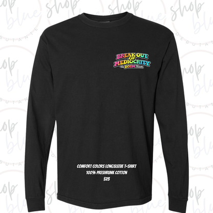 BOOM Team Elevate 2026 Longsleeve T-Shirt (Pocket Design - Comfort Colors)