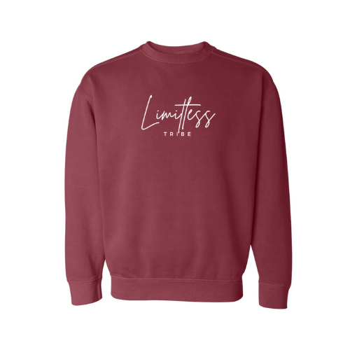 Limitless Tribe 2 Crewneck (white font)