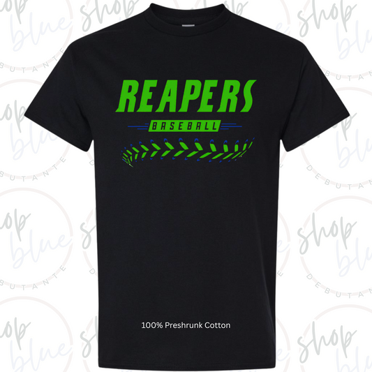 Reapers Baseball Cotton Tee (Black)