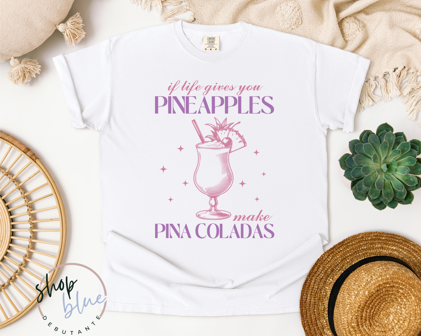 Pina Coladas Cocktail