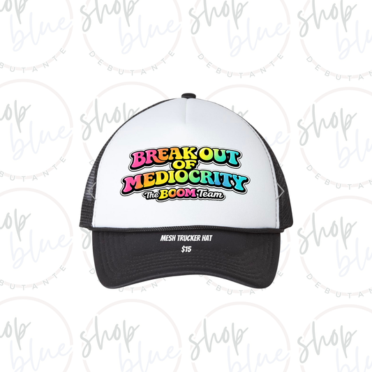 BOOM Team Elevate 2026 Mesh Trucker Hat