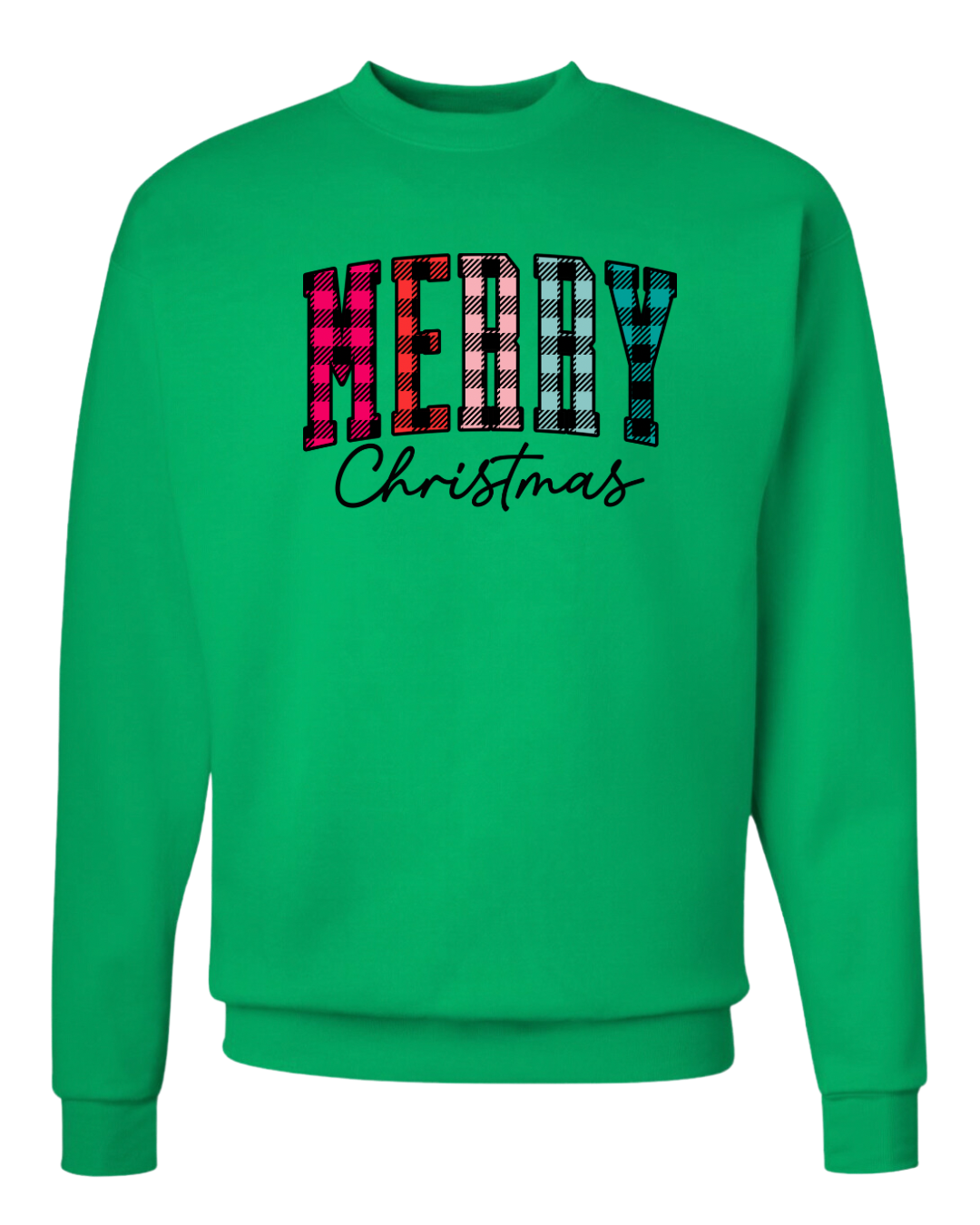 Merry Christmas Buffalo Plaid (multiple options)