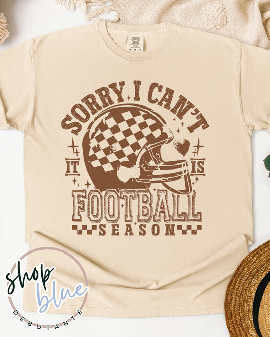 Sorry I Can't - Football Season