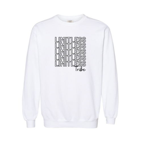 Limitless Tribe 3 Crewneck (black font)