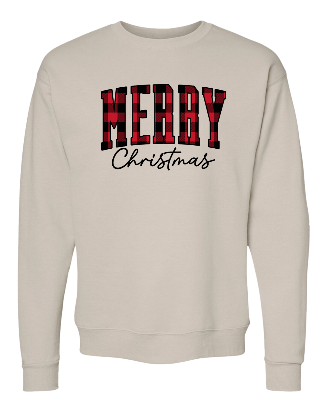 Merry Christmas Buffalo Plaid (multiple options)