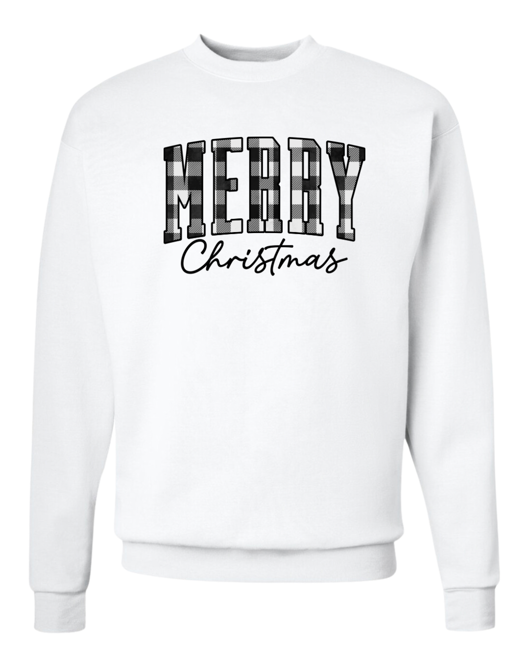 Merry Christmas Buffalo Plaid (multiple options)