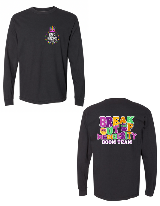 BOOM Team Palooza 2024 Longsleeve Tee (Pocket Design)