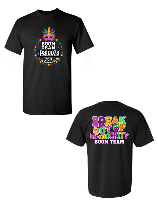 BOOM Team Palooza 2024 Tee (Center Front Design)