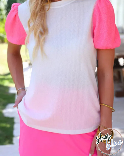 Courtland Textured Top