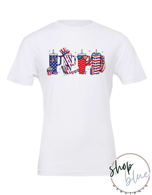 Red, White & Blue Stanley