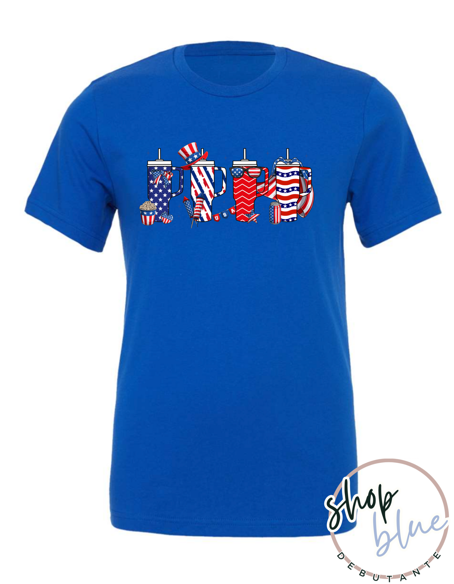 Red, White & Blue Stanley