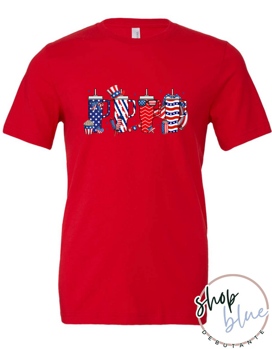 Red, White & Blue Stanley