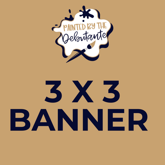 3 x 3 Banner