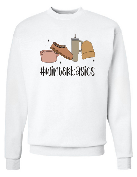 #WinterBasics Crewneck Sweatshirt