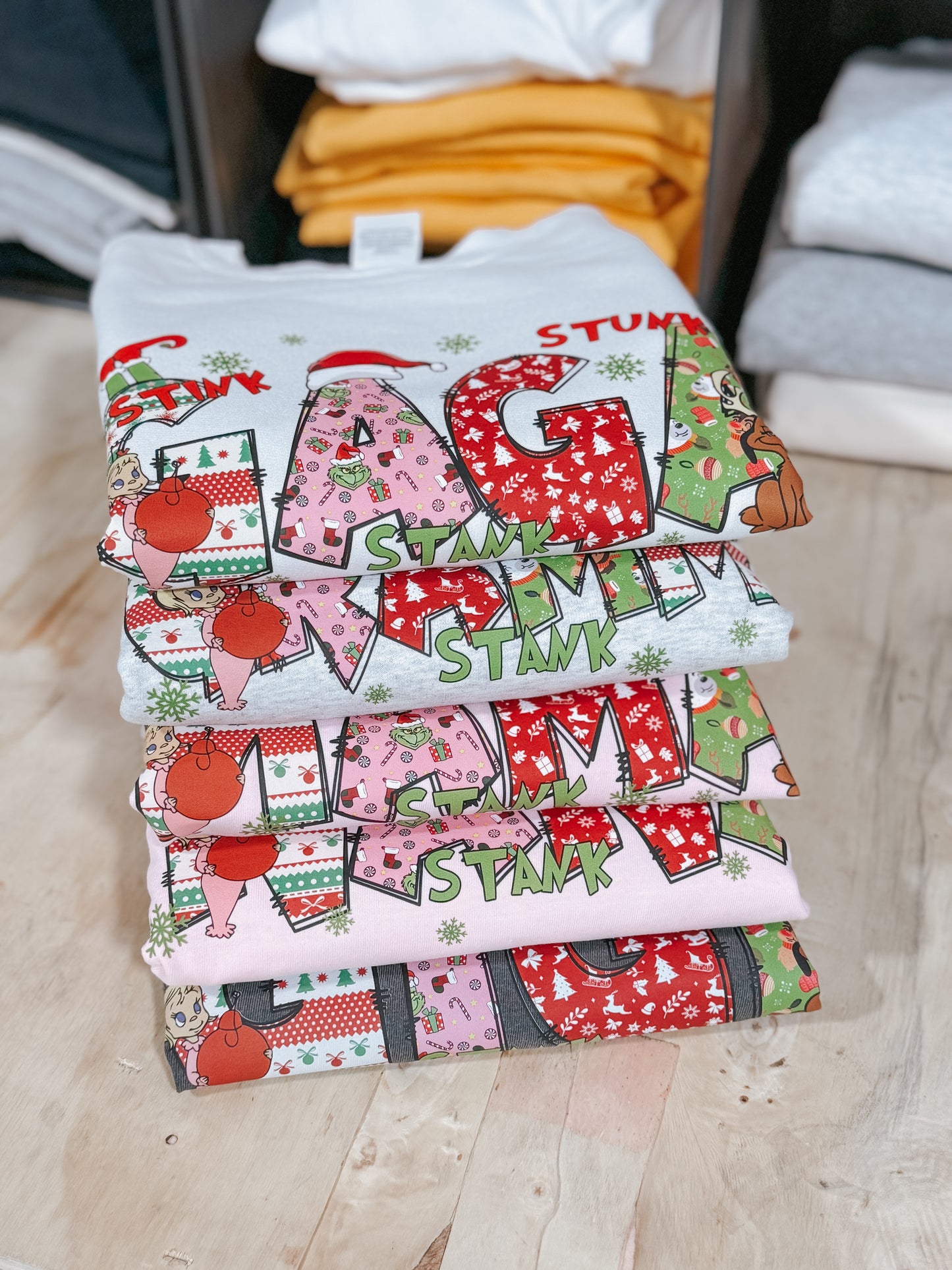 Grinchmas - Stink, Stank, Stunk (Personalized)