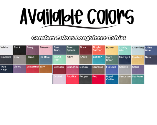 Design Your Own Longsleeve Tee