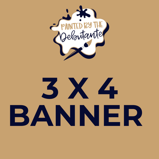 3 x 4 Banner