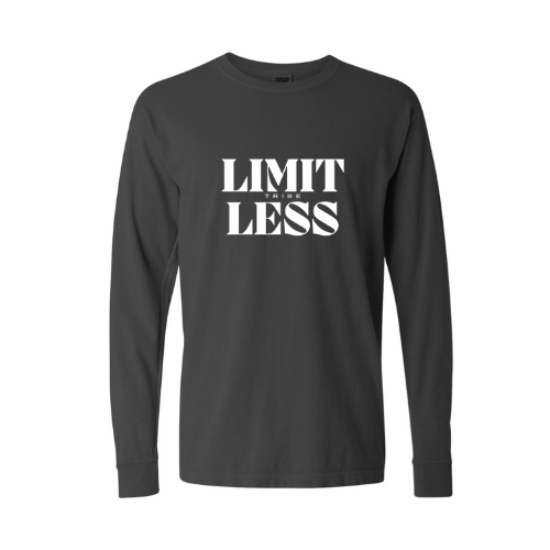 Limitless Tribe 4 Longsleeve Tee (white font)