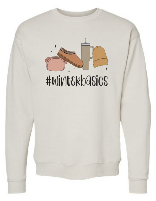 #WinterBasics Crewneck Sweatshirt