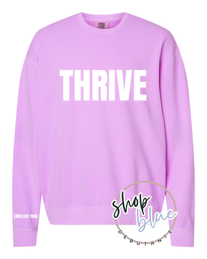 Limitless Tribe Thrive Crewneck Sweatshirt