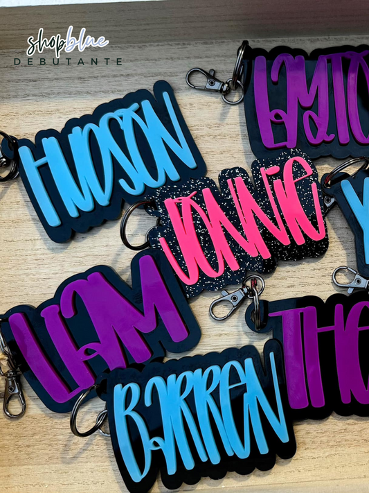 One Name Keychain