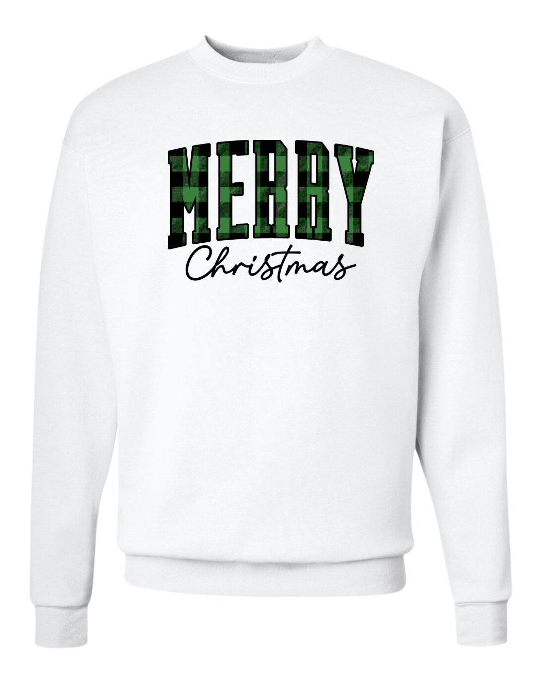 Merry Christmas Buffalo Plaid (multiple options)