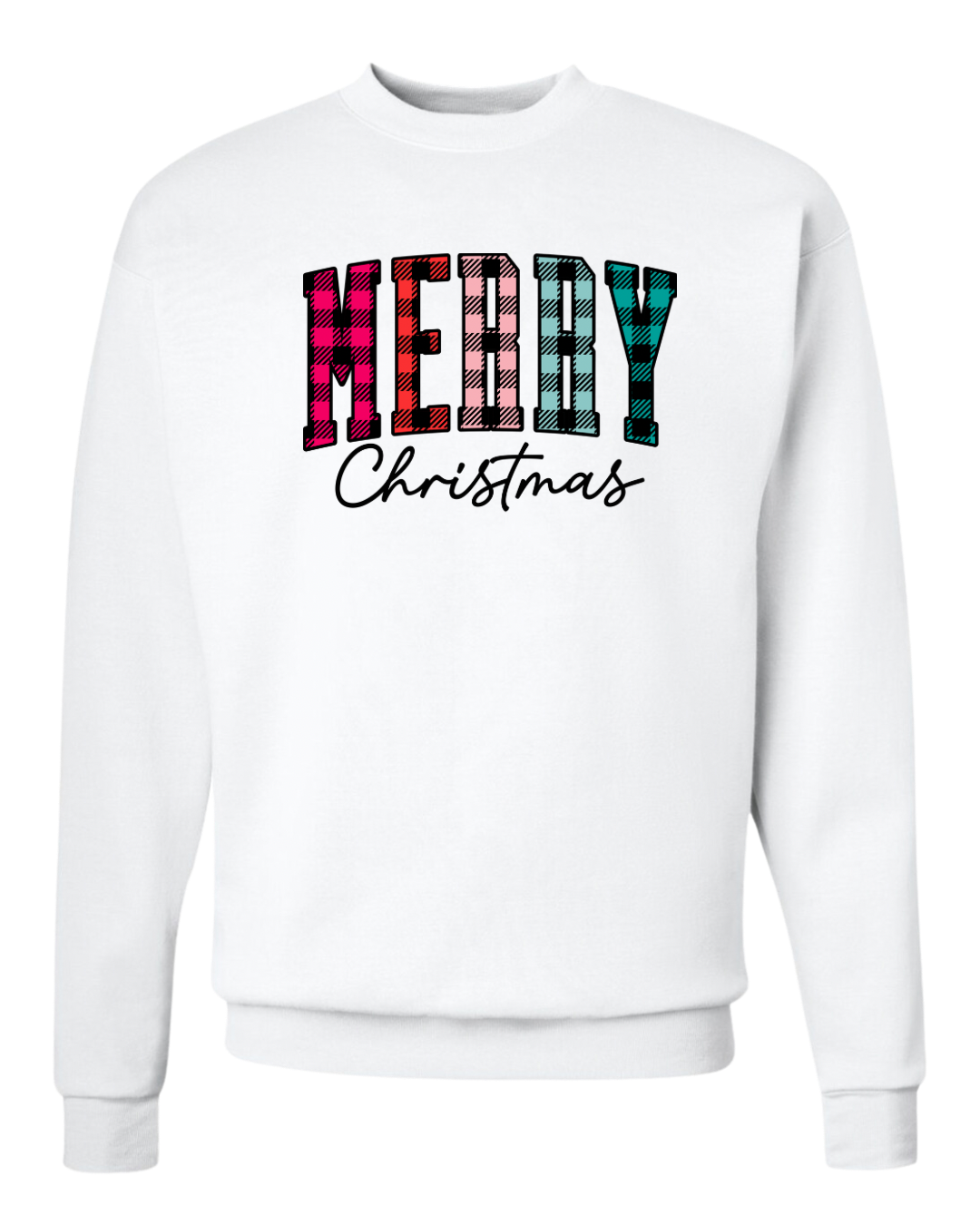 Merry Christmas Buffalo Plaid (multiple options)