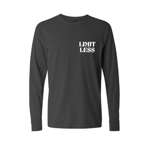 Limitless Tribe 5 Longsleeve Tee (white font)